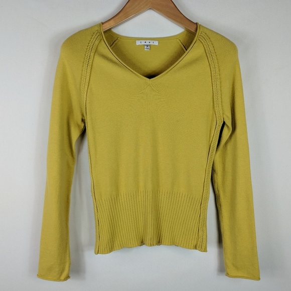 CAbi Sweaters - Cabi | Citron yellow sweater S